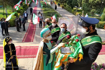 آیین افتتاحیه دومین جشنواره فرهنگی هنری معلمان هنرمند کشور در شیراز‎‎