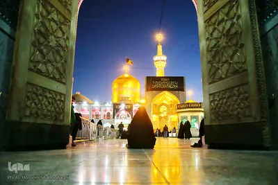 حرم امام رئوف در روزهای پایانی ماه صفر