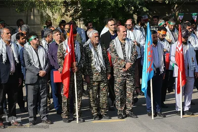 صبحگاه اقتدار معلمان و دانش‌آموزان بسیجی استان قم