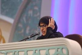 هفتمین شب مسابقات سراسری قرآن در بخش بانوان