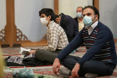 قرائت دعای کمیل در حرم شاهچراغ (ع)