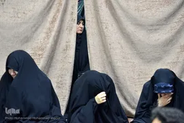 عزاداری مردم اهواز در سوگ شهادت آیت‌الله رئیسی و همراهانشان