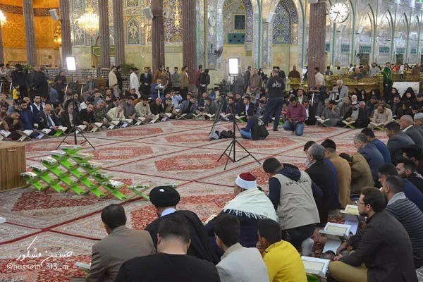 شرکت‌کنندگان در طرح قرآنی اربعین در کربلا تجلیل شدند + عکس