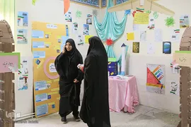 مراسم افتتاحیه نمایشگاه‌های مدرسه انقلاب 