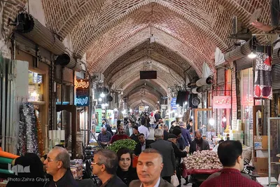 بازار تبریز در عیدفطر