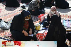 مراسم دعای عرفه در آستان مقدس حضرت سید حمزه(ع) تبریز