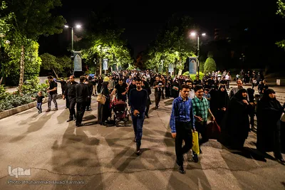 احیاء شب نوزدهم ماه رمضان، دانشگاه تهران