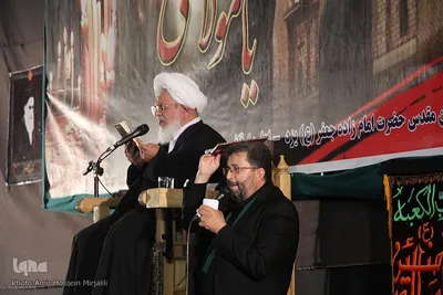 قرار بندگی؛ احیای شب ۲۱ رمضان در امامزاده جعفر (ع) یزد
