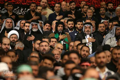 دیدار جمعی از موکب‌داران عراقی با رهبر انقلاب