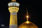 لحظه تحویل سال در حرم مطهر رضوی
