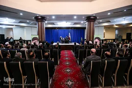 تجدید میثاق وزیر و سفرای وزارت خارجه با آرمان های امام