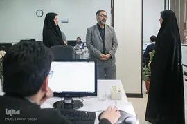 بازدید غلامرضا یاوند عباسی مشاور وزیر کشور در امور ایثارگران از خبرگزاری ایکنا