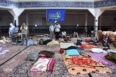 دومین روز مراسم معنوی اعتکاف در سمنان