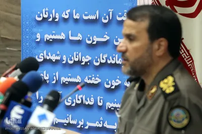 نشست خبری رییس ستاد مرکزی بزرگداشت هفته دفاع مقدس