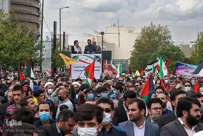 راهپیمایی روز جهانی قدس در زنجان