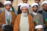 مراسم عمامه گذاری طلاب حوزه علمیه سفیران هدایت بیرجند