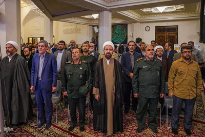 مراسم یکمین سالگرد حمله تروریستی به حرم شاهچراغ