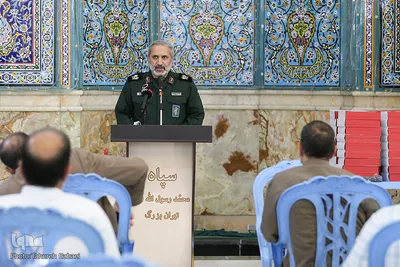 مراسم رونمایی از نشان سپاه حضرت محمد رسول الله (ص)