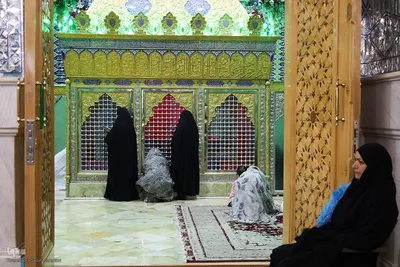 احیای شب نوزدهم ماه رمضان در امامزاده سیدمحمد(ع) خمینی‌شهر