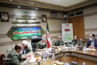 نشست خبری آخوندی مدیرکل منابع طبیعی استان یزد‎‎
