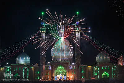 مسجد مقدس جمکران در شب ولادت امام زمان