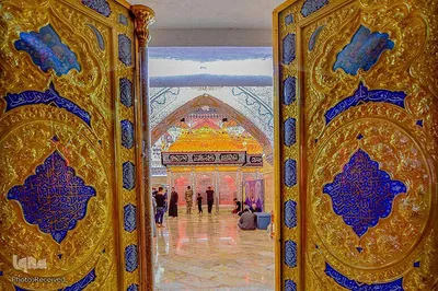 حرم مطهر و نورانی امام حسن عسگری (ع) در سامرا