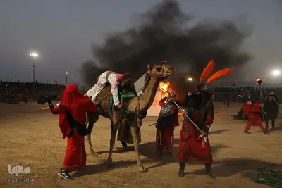 مراسم تعزیه در نوش‌آباد