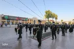 تعویض پرچم حرم مطهر شاهچراغ (ع) به مناسبت شهادت امام جعفر صادق (ع)