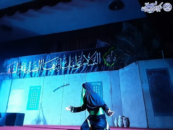 اجرای نمایش مذهبی «کوثر علی(ع)» به نویسندگی و کارگردانی «محمدحیدری» در بابلسر