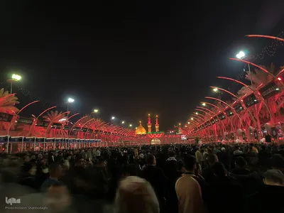 حال و هوای بین الحرمین در شام شهادت حضرت زینب(س)