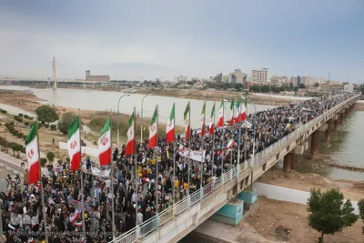 راهپیمایی ۲۲ بهمن در اهواز