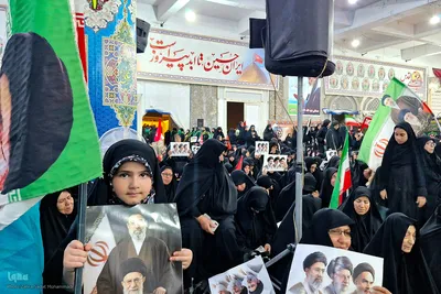 مراسم بزرگداشت رهبر شهید انقلاب در کاشان