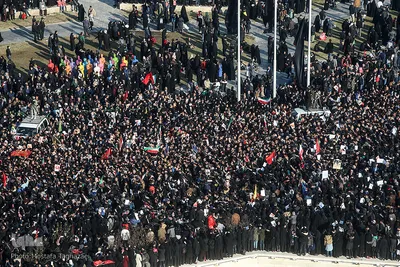 تشییع میلیونی سردار سپاه اسلام سپهبد شهید حاج قاسم سلیمانی
