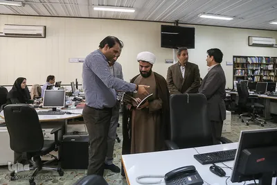 بازدید رئیس موزه ملی قرآن از ایکنا