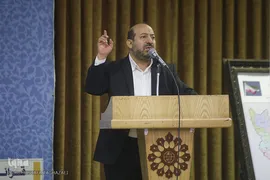 مرتضی نجفی قدسی در اختتامیه دوازدهمین مسابقات دارالقرآن امام علی(ع)