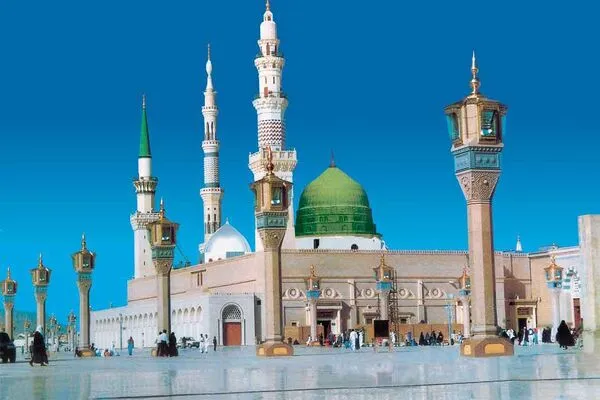 مرقد پیامبر اکرم(ص) در مدینه