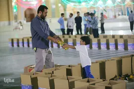 تهیه و توزیع ۱۰۰۰ بسته معیشتی بسیج دانشجویی قم