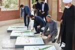 تجدید میثاق جهادگران جهاددانشگاهی خراسان‌جنوبی با شهدا