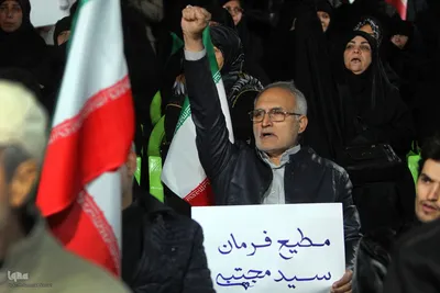 تجمع دانشگاهیان در چهلمین روز شهادت رهبر فرزانه