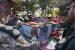 استقبال از 9 شهیدگمنام دوران دفاع مقدس ـ شيراز