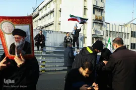 تشییع پیکر فرماندهان شهید