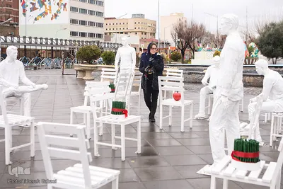 اولین باران بهاری در تهران