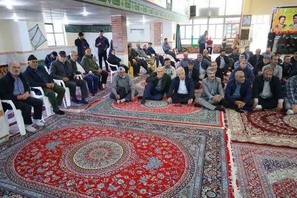 عکس یادواره شهدای روستای اشکور رامسر