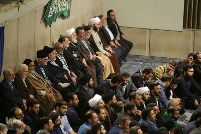 دیدار مداحان اهل‌بیت(ع) با رهبر انقلاب