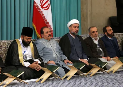 دیدار شرکت کنندگان در مسابقات بین‌المللی قرآن با رهبر معظم انقلاب
