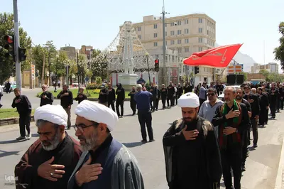 دسته عزاداری رحلت پیامبر اکرم (ص) و امام حسن مجتبی (ع) در ملایر