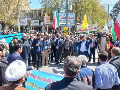تجمع مردمی تا فتح قدس در شهرستان ملایر