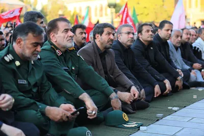 آیین باشکوه جاماندگان تشییع آقای شهید ایران در همدان