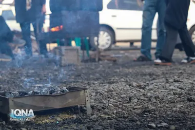 خدمت‌رسانی موکب جوانان قمر بنی هاشم در ملایر