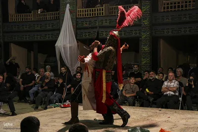 تعزیه حسینیه اعظم برغان